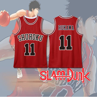 Anime School Basketball Team Cosplay Costume