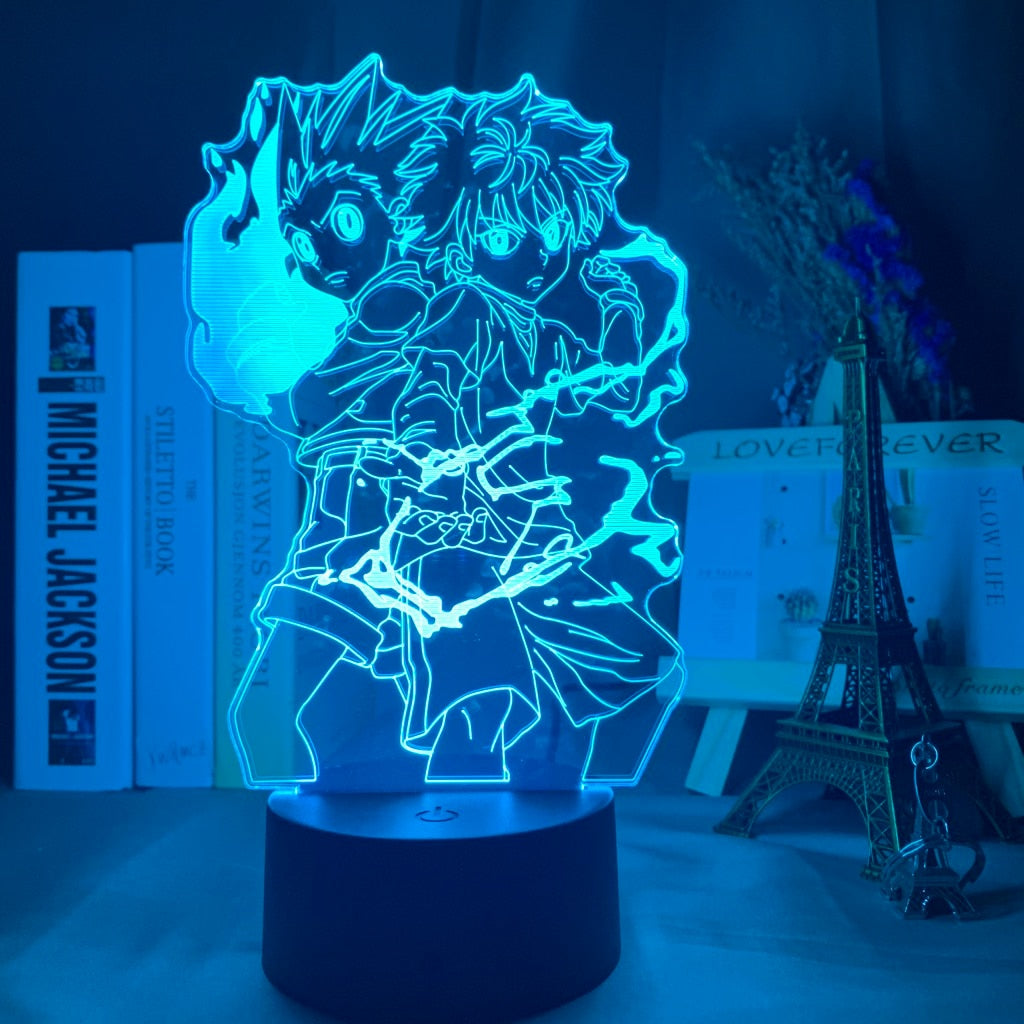 Acrylic 3d Lamp Anime for Bedroom Decor