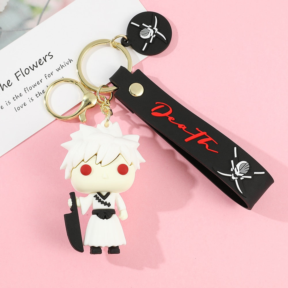 Anime Bleach Silicone Keychain