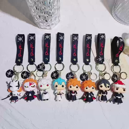 Anime Bleach Silicone Keychain