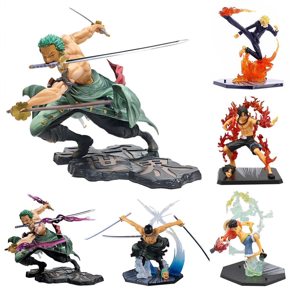 One Piece Luffy Figure Collection Model Toys