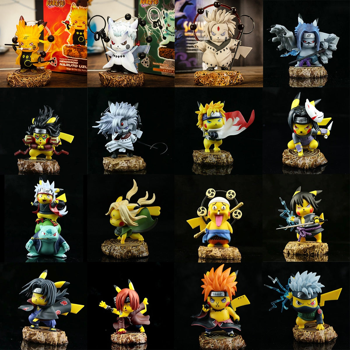 Pokemon  Cosplay Naruto Figures Toy