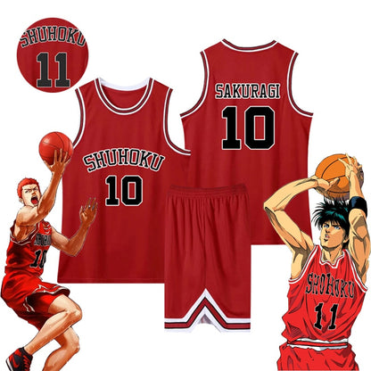 Anime School Basketball Team Cosplay Costume